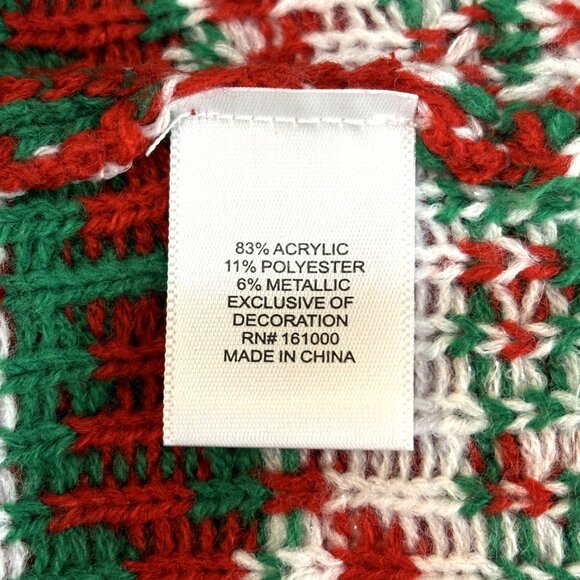 White Cat Diva Ugly Christmas Sweater Size Large  by Holiday Hype - Picture 9 of 9